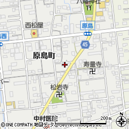 アパマンショップ　浜松東店周辺の地図