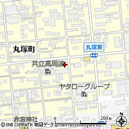 静岡県浜松市中央区丸塚町216周辺の地図