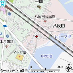 兵庫県加古川市平岡町八反田11-4周辺の地図