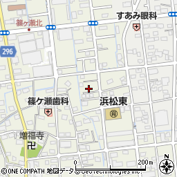 静岡県浜松市中央区篠ケ瀬町607周辺の地図