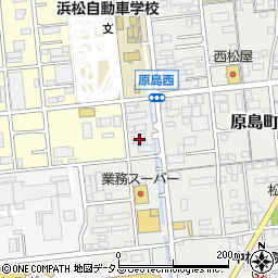 静岡県浜松市中央区原島町520周辺の地図