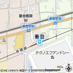 岡山県備前市香登西237-1周辺の地図