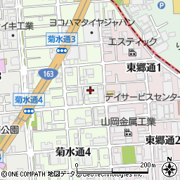 大阪府守口市菊水通3丁目11-7周辺の地図