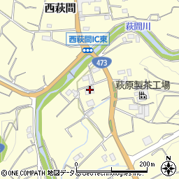 静岡県牧之原市西萩間146周辺の地図