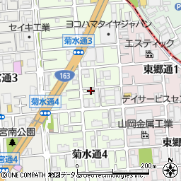 大阪府守口市菊水通3丁目11-32周辺の地図