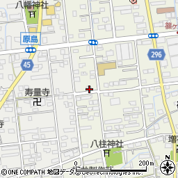 静岡県浜松市中央区篠ケ瀬町296周辺の地図