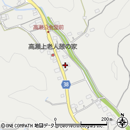 静岡県掛川市高瀬1256-1周辺の地図