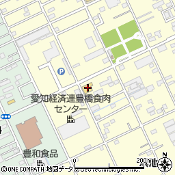 トヨタカローラ愛知豊橋曙店周辺の地図