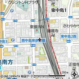 新大阪パークハイツ周辺の地図