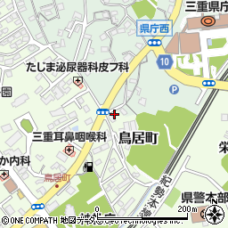 三重県津市鳥居町337周辺の地図