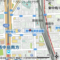 新大阪サンアールビル東館周辺の地図