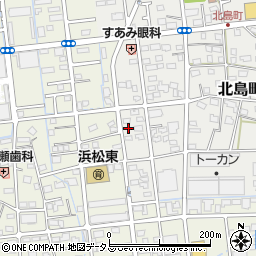静岡県浜松市中央区北島町691-1周辺の地図