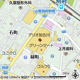 ダイソーアリオ加古川店周辺の地図