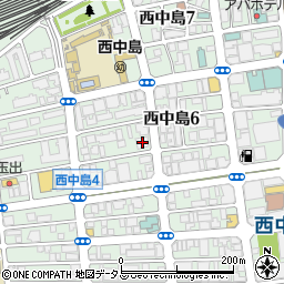 株式会社ライテック　大阪支店周辺の地図