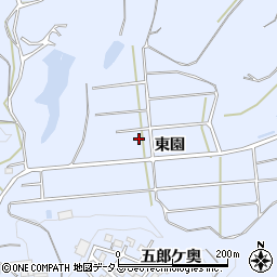 愛知県知多郡南知多町大井東園周辺の地図