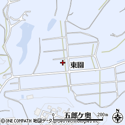 愛知県南知多町（知多郡）大井（東園）周辺の地図