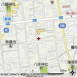 静岡県浜松市中央区篠ケ瀬町297周辺の地図