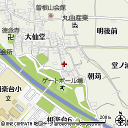 京都府木津川市相楽朝苅3周辺の地図