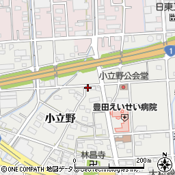 静岡県磐田市小立野369周辺の地図