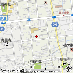静岡県浜松市中央区篠ケ瀬町298周辺の地図