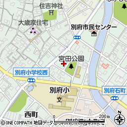兵庫県加古川市別府町宮田町25周辺の地図