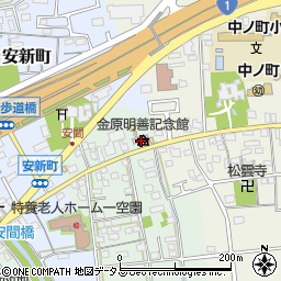 静岡県浜松市中央区安間町1周辺の地図