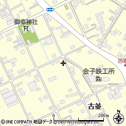 愛知県豊橋市西幸町周辺の地図