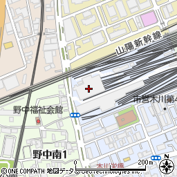 ＪＲ西日本網干総合車両所周辺の地図