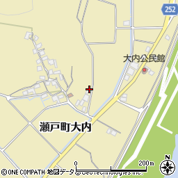 岡山県岡山市東区瀬戸町大内933周辺の地図