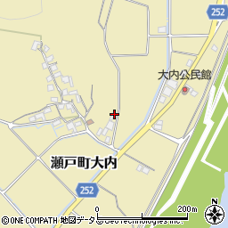 岡山県岡山市東区瀬戸町大内933周辺の地図