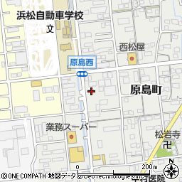 静岡県浜松市中央区原島町572周辺の地図