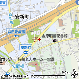 静岡県浜松市中央区安間町5周辺の地図