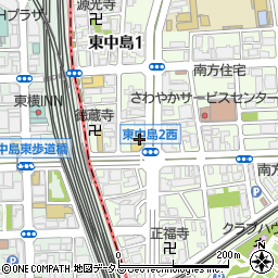 扶桑アビエーション株式会社　大阪支店周辺の地図