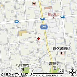 静岡県浜松市中央区篠ケ瀬町376周辺の地図