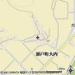 岡山県岡山市東区瀬戸町大内620周辺の地図