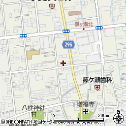 静岡県浜松市中央区篠ケ瀬町377周辺の地図