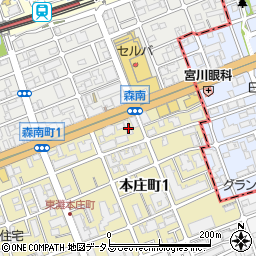 有限会社角新蔵商店周辺の地図