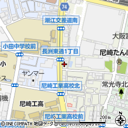 コスモＪＲ尼崎ＳＳ周辺の地図