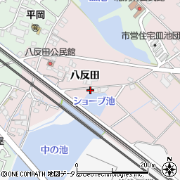 兵庫県加古川市平岡町八反田87周辺の地図