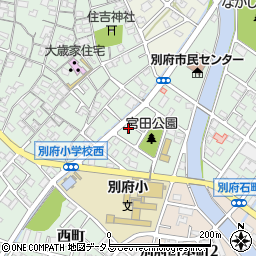 兵庫県加古川市別府町宮田町27周辺の地図