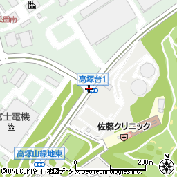高塚台１周辺の地図