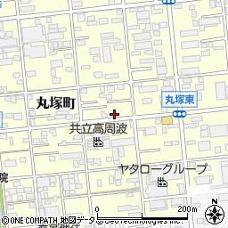 静岡県浜松市中央区丸塚町212周辺の地図