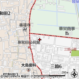 サンドミール・三箇周辺の地図