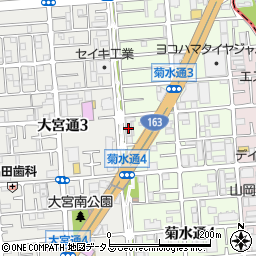 大阪府守口市菊水通3丁目7周辺の地図