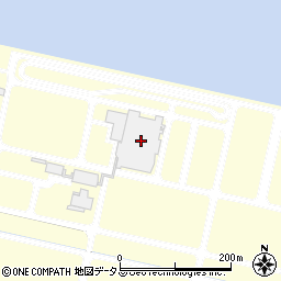 日本貨物検数協会田原センター周辺の地図