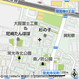 ルー・エーベル常光寺壱番館周辺の地図