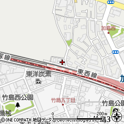 東洋電工株式会社　大阪営業所周辺の地図