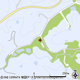 兵庫県神戸市北区山田町藍那（相坂）周辺の地図