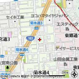 大阪府守口市菊水通3丁目14-16周辺の地図