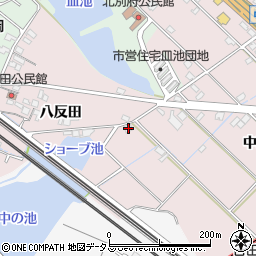 兵庫県加古川市平岡町八反田104-1周辺の地図